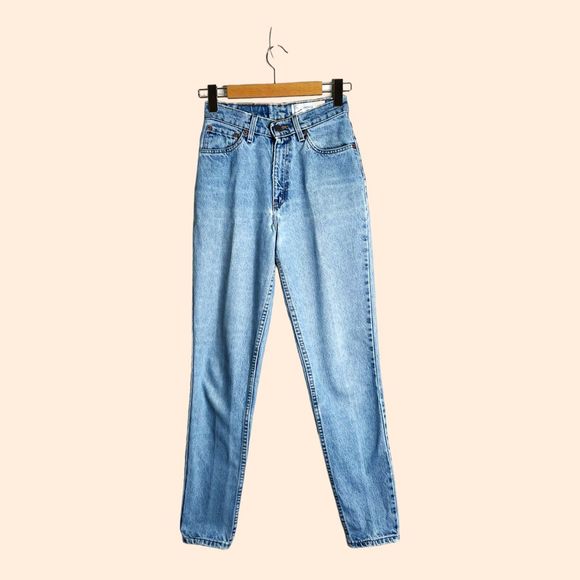 Levi's 512 Vintage High Rise Tapered Jeans - Picture 1 of 5